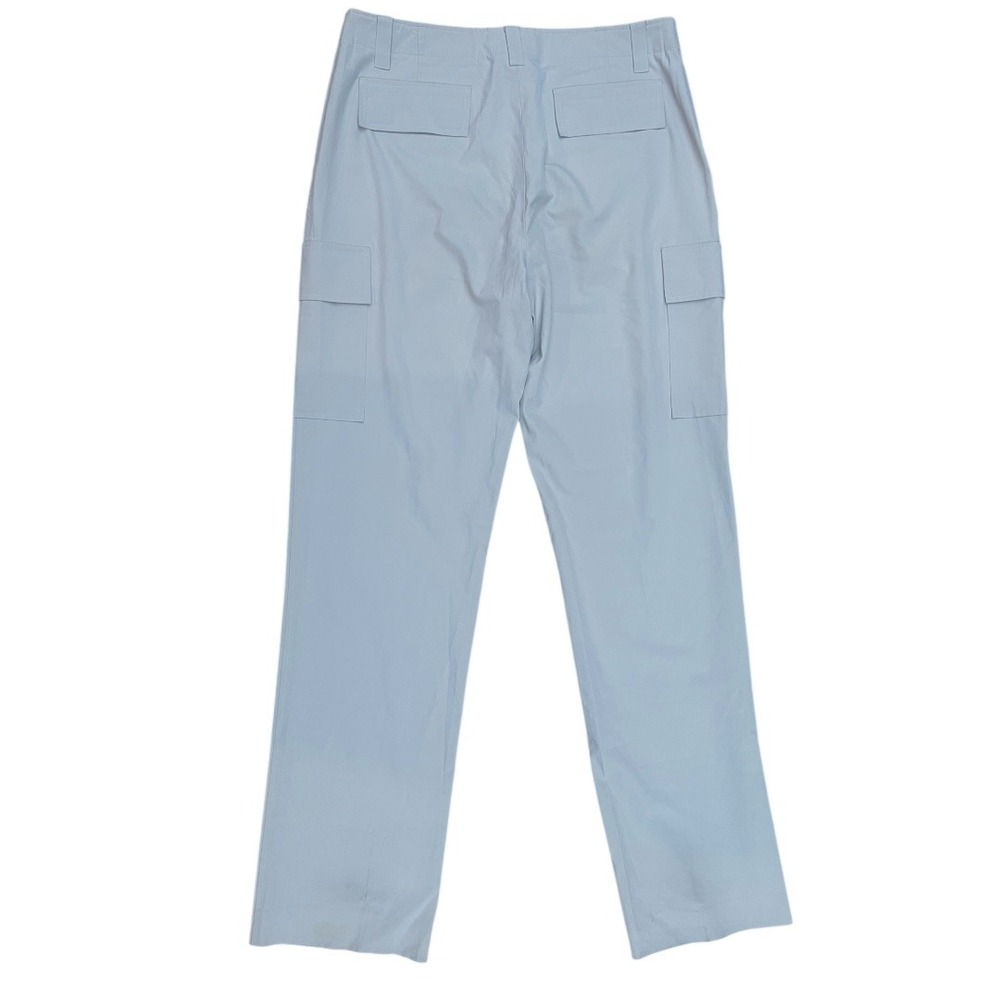Theory Mens Cargo Pants Light Blue Gray Size 34 Straight Leg Made in USA Utility - Picture 6 of 6